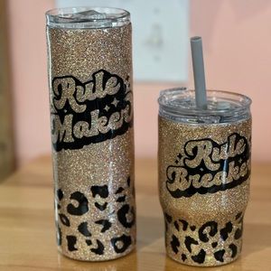 Mom and mini tumbler set